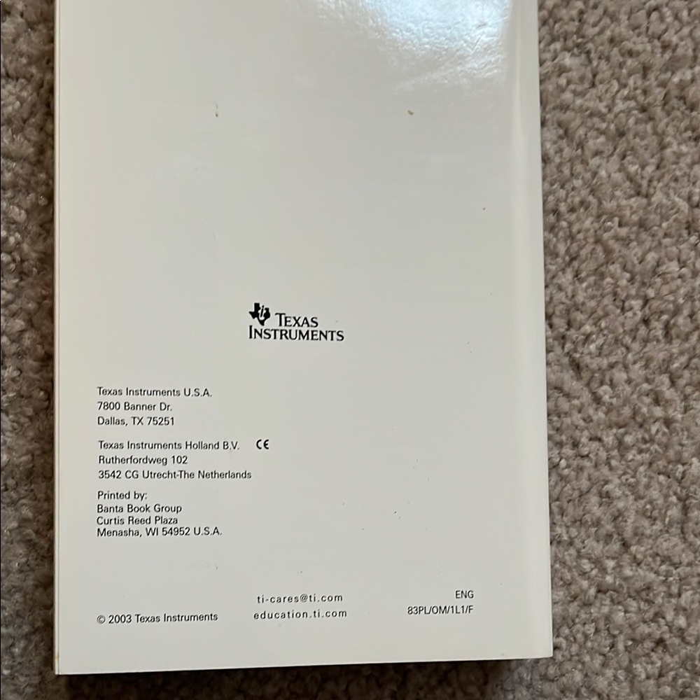 Texas Instruments TI-83 Plus Guidebook - Picture 4 of 7
